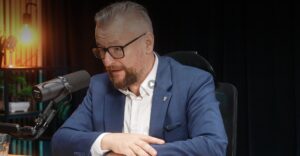 Mirosław Nowak, prezes SIM KZN Ziemi Podkarpackiej, podczas rozmowy w studiu ToRzeszów